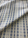 Laura & Kiran Danish Stripe Woven Jacquard Blue | Medium Weight Jacquard Fabric | Home Decor Fabric | 54" Wide