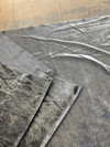 72" Shadow Crushed Velvet Charcoal | Medium/Heavyweight Velvet Fabric | Home Decor Fabric | 72" Wide