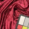 72" Shadow Crushed Velvet Burgundy | Medium/Heavyweight Velvet Fabric | Home Decor Fabric | 72" Wide