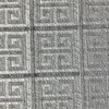 tfa Greek Getaway Chenille Jacquard Silver | Very Heavyweight Jacquard, Chenille Fabric | Home Decor Fabric | 54" Wide