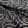 tfa To The Touch Chenille Jacquard Navy | Very Heavyweight Chenille, Jacquard Fabric | Home Decor Fabric | 56" Wide