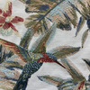 Claridge Home Amazonia Embroidered Woven Tropical | Medium Weight Basketweave Fabric | Home Decor Fabric | 54" Wide