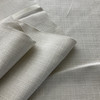 Basketweave Backed Upholstery Turbo Solid Pearl | Medium/Heavyweight Basketweave, Woven Fabric | Home Decor Fabric | 54" Wide