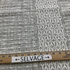 tfa Polmetto Bluff Embroidered Woven Natural | Medium/Heavyweight Duck Fabric | Home Decor Fabric | 54" Wide