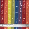Multi EXCLUSIVE Mister Domestic Love is Love Canvas Pride Stripe Rainbow | Medium Weight Canvas, Quilting Cotton Fabric | Home Decor Fabric | 60" Wide | Pride | LGBTQ+