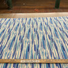 PKL Studio Outdoor All Lined Up Tide | Medium Weight Outdoor Fabric | Home Decor Fabric | 54" Wide