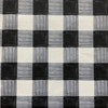 Painterly Plaid Ebony | Outdoor Home Decor Fabric | Black and White | Waterproof | PKL Studio | 54" Wide