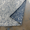 PKL Studio Climbing Leaves Woven Jacquard Indigo | Very Heavyweight Woven, Jacquard Fabric | Home Decor Fabric | 55" Wide
