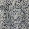 PKL Studio Climbing Leaves Woven Jacquard Indigo | Very Heavyweight Woven, Jacquard Fabric | Home Decor Fabric | 55" Wide