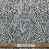 PKL Studio Climbing Leaves Woven Jacquard Indigo | Very Heavyweight Woven, Jacquard Fabric | Home Decor Fabric | 55" Wide