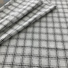 PKL Studio Glendale Plaid Chenille Domino | Medium/Heavyweight Basketweave, Chenille Fabric | Home Decor Fabric | 54" Wide