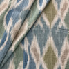 PKL Studio Bergama Ikat Twill Aloe | Lightweight Twill Fabric | Home Decor Fabric | 54" Wide