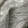 PKL Studio Delphine Jacquard Pearl | Medium Weight Jacquard Fabric | Home Decor Fabric | 54" Wide