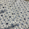 PKL Studio Sierra Embroidery Woven Porcelain | Heavyweight Duck Fabric | Home Decor Fabric | 54" Wide