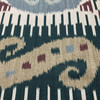 PKL Studio Connoisseur Byzantium Ikat Duck Teal | Medium Weight Duck Fabric | Home Decor Fabric | 54" Wide