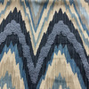 Connoisseur Artisanship Ice Blue | Home Decor Fabric | Embroidered Chevron | PK Lifestyles | 54" Wide | By the Yard