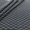 Swavelle Reason Recycled Basketweave Navy | Very Heavyweight Basketweave Fabric | Home Decor Fabric | 55" Wide