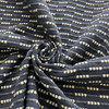 Swavelle Reason Recycled Basketweave Navy | Very Heavyweight Basketweave Fabric | Home Decor Fabric | 55" Wide
