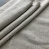 26.5 Oz 100% Linen Calgary Basketweave Oatmeal | Very Heavyweight Linen, Basketweave Fabric | Home Decor Fabric | 55" Wide