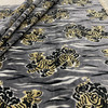 tfa Zen Master Embroidered Velvet Slate | Very Heavyweight Velvet Fabric | Home Decor Fabric | 56" Wide