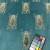 tfa Power Play Embroidered Velvet Teal | Medium/Heavyweight Velvet Fabric | Home Decor Fabric | 56" Wide