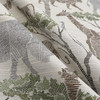tfa Jungle Mingle Safari Jacquard Natural | Medium/Heavyweight Jacquard Fabric | Home Decor Fabric | 55" Wide