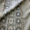 Swavelle Rustic Refined Embroidered Woven Stone | Medium Weight Woven Fabric | Home Decor Fabric | 57" Wide