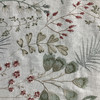 Swavelle Embroidered Herbalist Floral Woven Spa | Medium Weight Woven Fabric | Home Decor Fabric | 51" Wide