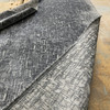 Europatex Felicity Cut Velvet Battleship | Heavyweight Velvet Fabric | Home Decor Fabric | 55" Wide