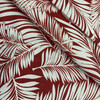Comersan Fabrics Acuario Duck Red/White | Lightweight Duck Fabric | Home Decor Fabric | 55" Wide