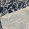 Comersan Fabrics Manglar Duck Navy/White | Lightweight Duck Fabric | Home Decor Fabric | 55" Wide