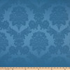 Comersan Fabrics Damasco Woven Blue | Lightweight Woven Fabric | Home Decor Fabric | 55" Wide