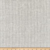 Number One Textiles Herringbone Linen Grey | Medium/Heavyweight Linen Fabric | Home Decor Fabric | 54" Wide