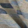 Performatex Block Weave Outdoor Woven Blue Beige | Heavyweight Outdoor, Jacquard Fabric | Home Decor Fabric | 54" Wide
