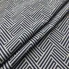 Performatex Labyrinth Matelasse Outdoor Woven Navy Grey | Heavyweight Outdoor, Matelasse, Jacquard Fabric | Home Decor Fabric | 54" Wide