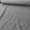 Performatex Labyrinth Matelasse Outdoor Woven Navy Grey | Heavyweight Outdoor, Matelasse, Jacquard Fabric | Home Decor Fabric | 54" Wide