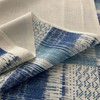 Light Blue Modern Coastal Marcel Vapor Light Blue | Heavyweight Woven Fabric | Home Decor Fabric | 54" Wide