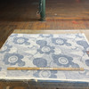 Modern Coastal Bellamy Donegal Woven Chambray Blue | Heavyweight Woven Fabric | Home Decor Fabric | 54" Wide