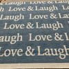 Hot Tropics Love and Laugh Donegal Woven Chambray Blue | Heavyweight Woven Fabric | Home Decor Fabric | 54" Wide