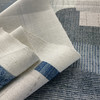 Global Geos Shashiko Patch Donegal Woven Denim | Heavyweight Woven Fabric | Home Decor Fabric | 54" Wide