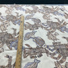 Modern Coastal Karkinos Twill Brown | Medium Weight Twill Fabric | Home Decor Fabric | 54" Wide