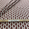 InsideOut Indoor/Outdoor Performance Coastal Lattimore Woven Rust | Very Heavyweight Outdoor, Woven Fabric | Home Decor Fabric | 56" Wide