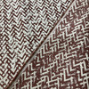 Range Broken Chevron Mudcloth Jacquard Curry | Medium/Heavyweight Jacquard Fabric | Home Decor Fabric | 54" Wide