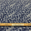 Terrasol Outdoor Mark It Up Indigo | Medium Weight Outdoor Fabric | Home Decor Fabric | 54" Wide
