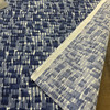 Terrasol Outdoor Mark It Up Indigo | Medium Weight Outdoor Fabric | Home Decor Fabric | 54" Wide