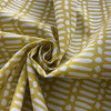 Premier Prints Bohemian Attitude Deja Outdoor Spice Yellow | Medium Weight Outdoor Fabric | Home Decor Fabric | 54" Wide