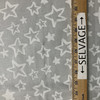 Luna Sliver Premier Prints Twinkle Metallic Duck Luna Silver | Medium Weight Duck Fabric | Home Decor Fabric | 54" Wide