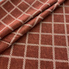 Riley Blake She Who Sew Canvas Windowpane Plaid Barnred | Home Decor Fabric | 58" Wide