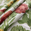 Mountarde STOF France Protea Sateen Duck Moutarde | Medium Weight Duck, Sateen Fabric | Home Decor Fabric | 55" Wide