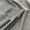Honeycomb Micro Fiber Grey | Absorbent Towel Fabric | Microfiber | Mook Fabrics | 60" Wide | By the Yard